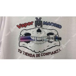 Camiseta Calavera Vapor-Madrid