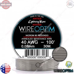 Nicrom80 - 40AWG - 0,08mm -...