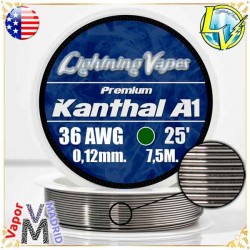 Carrete Kanthal A1 - 36AWG...