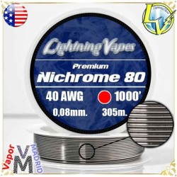 Nicrom80 - 40AWG - 0,08mm...