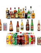 Sabores a refrescos y bebidas alcohólicas