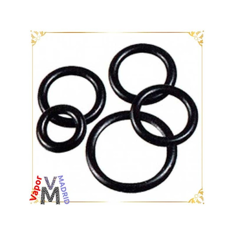 O-Ring In Gomma Nitrile 32x27x2.5mm - 10 Pezzi Per Riparazioni Idrauliche, Nero
